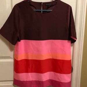 Banana Republic color block shirt
